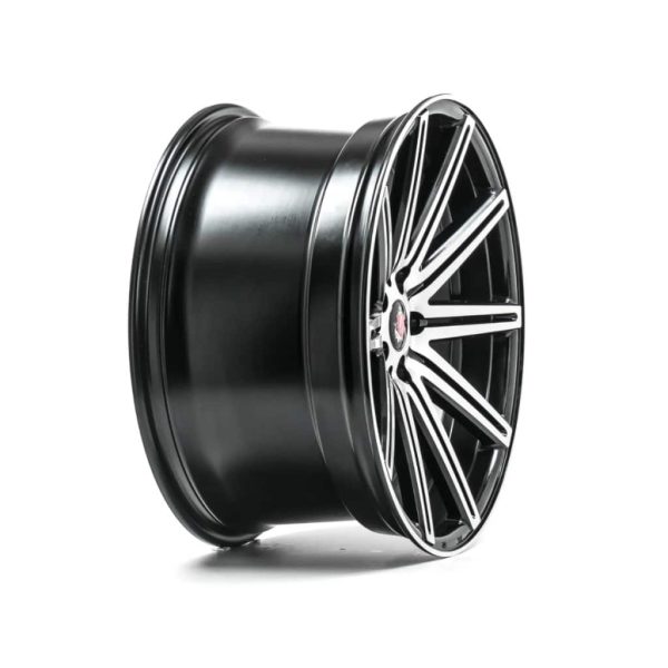 Axe EX15 Gloss Black Polished angle 2 alloy wheel
