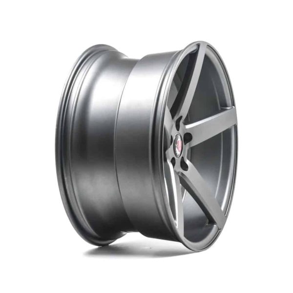 Axe EX18 Satin Grey angle 2 alloy wheel