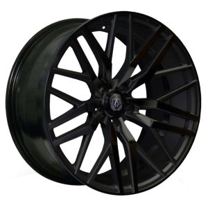 Axe EX30 Gloss Black multi spoke alloy wheel
