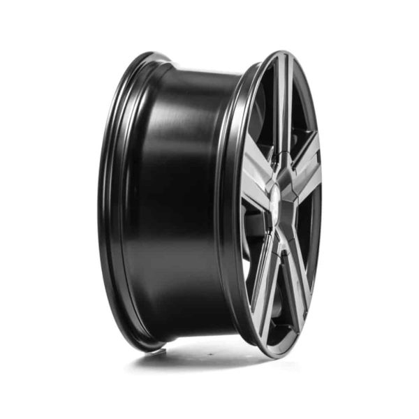 Axe EX6 Satin Black Angle 2 alloy wheel