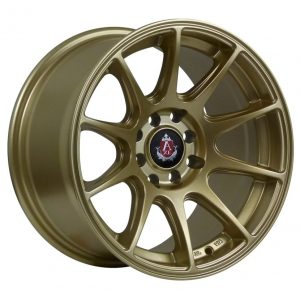 Axe EX8 Gold 10 spoke alloy wheel