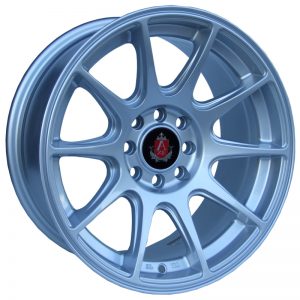 Axe EX8 Silver 10 spoke alloy wheel