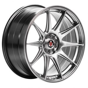 Axe EX8 XL Hyper Black 10 spoke alloy wheel