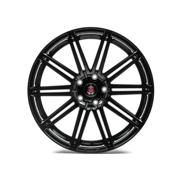 Axe Ex15 Gloss Black flat alloy wheel