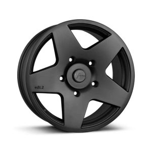 1Form Edition.2 Matt Black Transit Black Cap 1024 alloy wheel