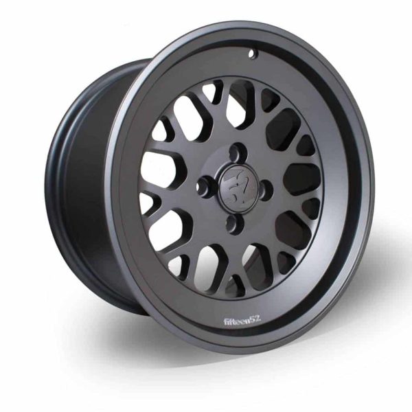 Fifteen52 Formula TR Carbon Grey angle 1690 flat faced alloy wheel