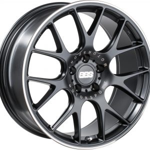 BBS CH-R Satin Black Y spoke alloy wheel