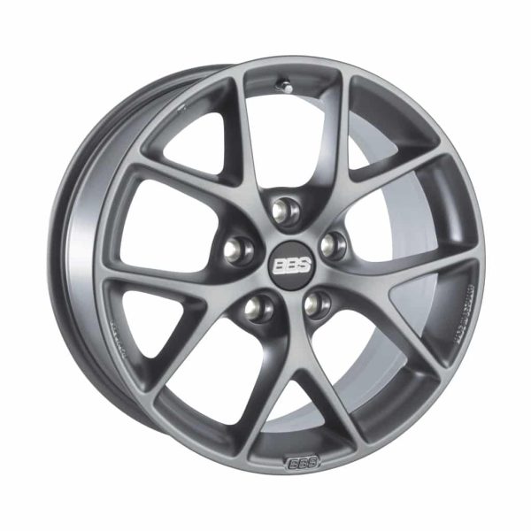 BBS SR Satin Himalaya Grey alloy wheel