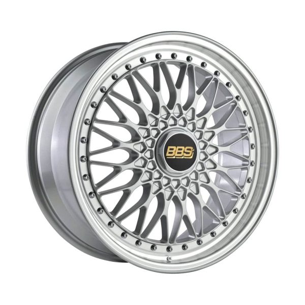 BBS Super RS Brilliant Silver Polished Rim alloy wheel