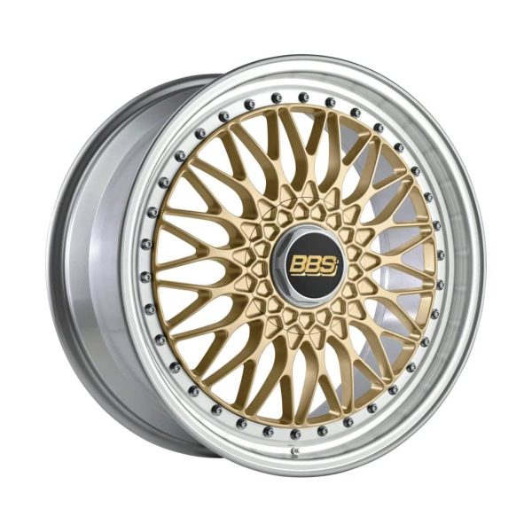 BBS Super RS Gold Polished Rim alloy wheel