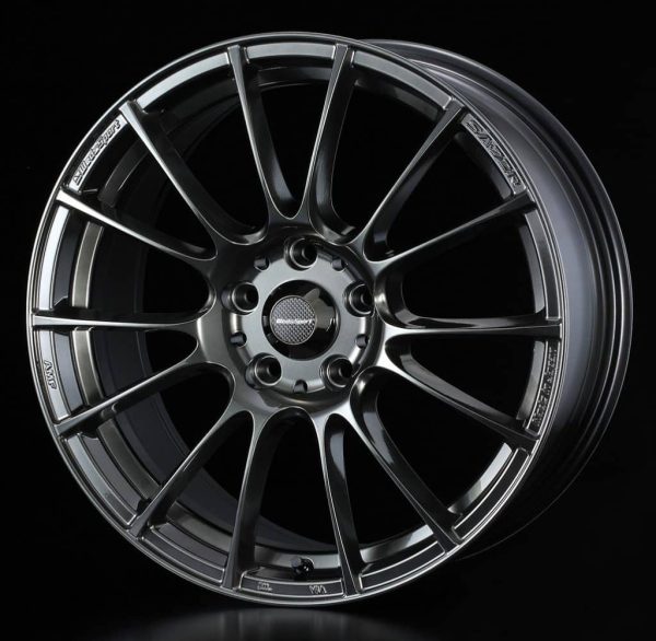 Weds Sport SA72R Hyper Black Clear Face F lightweight alloy wheel