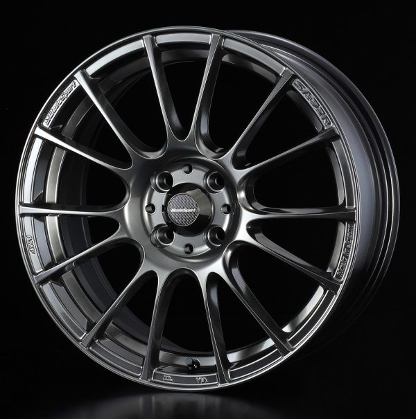 Weds Sport SA72R Hyper Black Clear Face FF lightweight alloy wheel