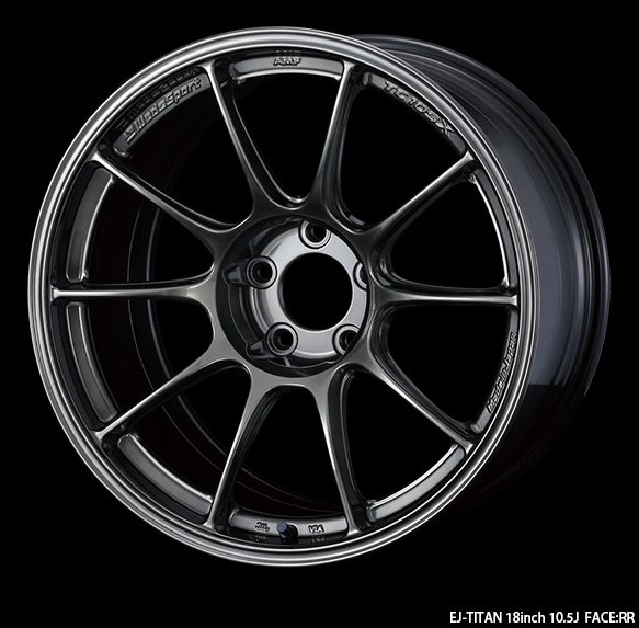 Weds Sport TC105X EJ Titan 18x10.5 Face RR lightweight alloy wheel