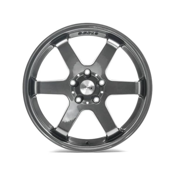 1AV ZX6 Gloss Grey flat alloy wheel