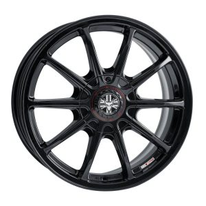 Wolfrace Trackready Pro Lite Eco 2 Gloss Black angle 2000 alloy wheel