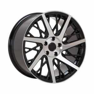 Velare VLR05 Onyx Black Polished angle 1 alloy wheel