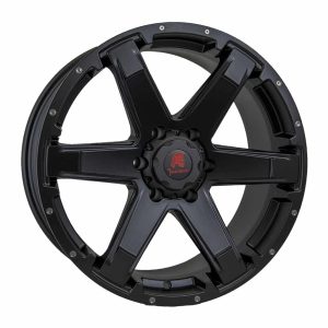 Tomahawk Chinook Satin Black alloy wheel