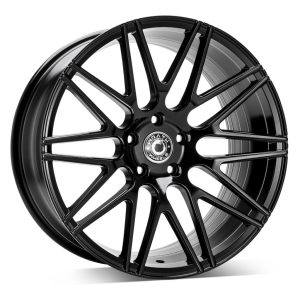 Wrath WF3 Gloss Black 1 alloy wheel