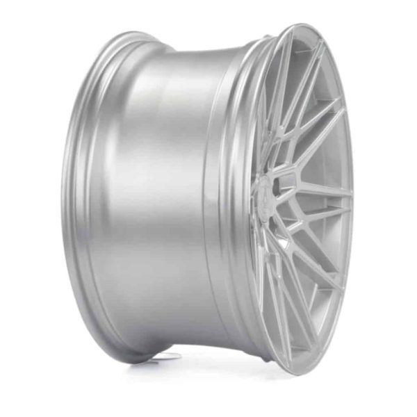 Axe CF1 Gloss Silver Polished Face angle 3 alloy wheel