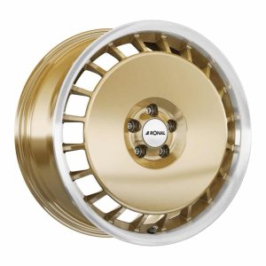 Ronal R50 Gold Front Diamond Cut 2000 alloy wheel