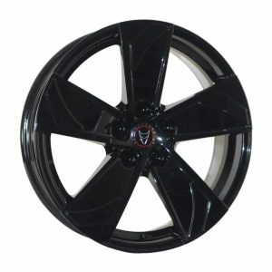 Wolfrace AD5 Gloss Black alloy wheel