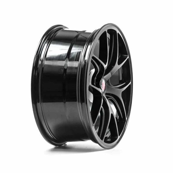 Axe EX34 Gloss Black angle 2 1024 alloy wheel