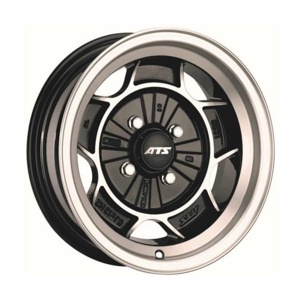 ATS Classic Diamond Black Polished alloy wheel