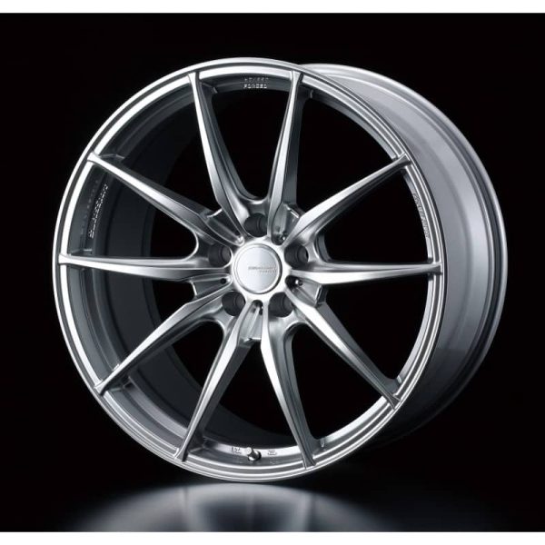 Weds Sport FT-117 Diamond Silver 800 alloy wheel