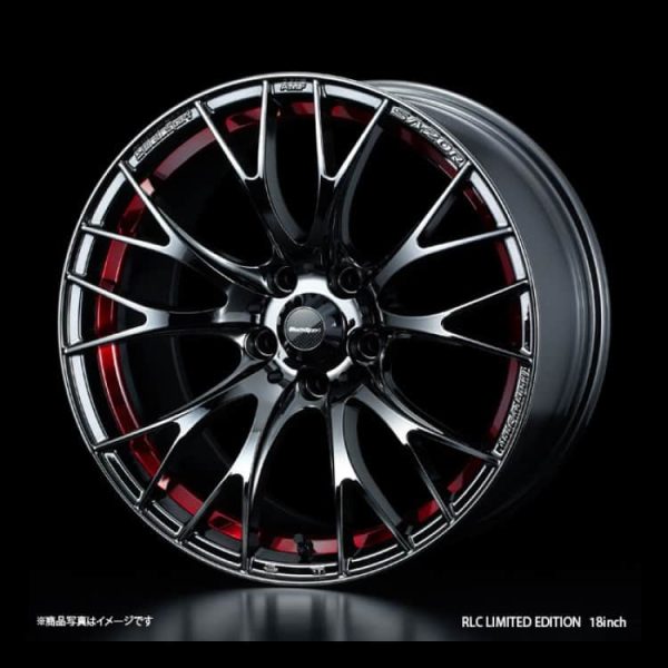 Weds Sport SA20R Red Light Chrome alloy wheel
