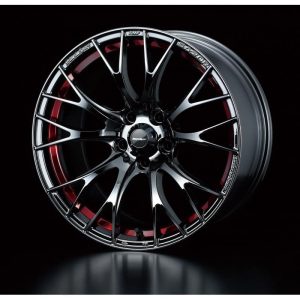 Weds Sport SA20R Red Light Chrome 800 alloy wheel