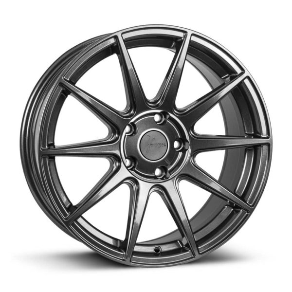 1Form Edition.3 Gloss Graphite and Black Cap Edition 3 EDT.3 alloy wheel