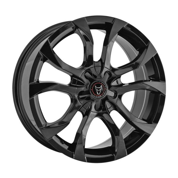 Wolfrace Assassin Gloss Black alloy wheel