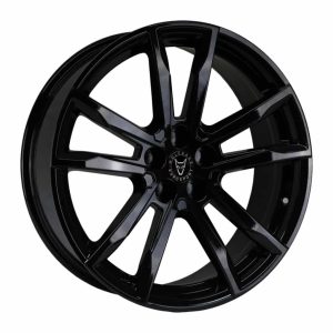 Wolfrace Dortmund Gloss Black alloy wheel