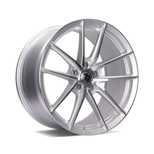 Seventy9 SCF-A Silver Polished Face alloy wheel