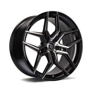 Seventy9 SV-B Black Polished Face alloy wheel