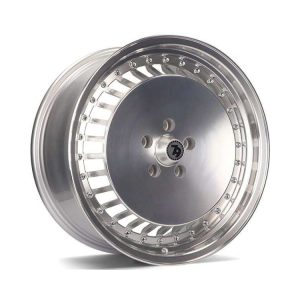 Seventy9 SV-G Silver Polished Lip alloy wheel
