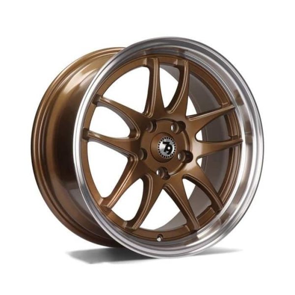 Seventy9 SV-I Bronze Polished Lip alloy wheel