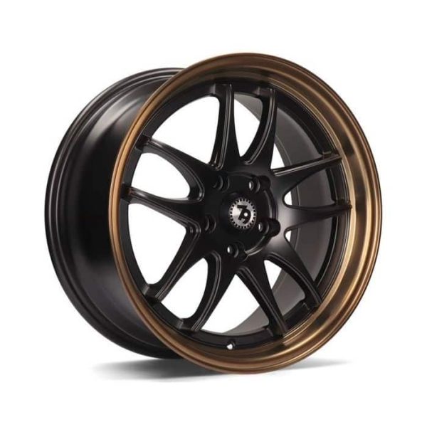 Seventy9 SV-I Matt Black Bronze Lip alloy wheel