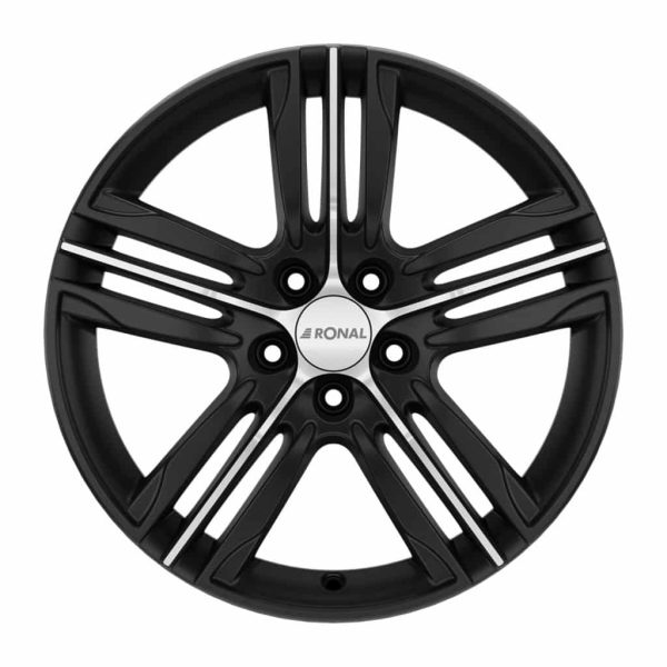 Ronal R57 Black Polished 1-Spoke flat 1024 alloy wheel