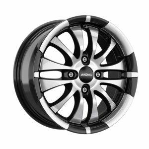 Ronal R59 Black Polished Face 12 spoke angle 1024 alloy wheel