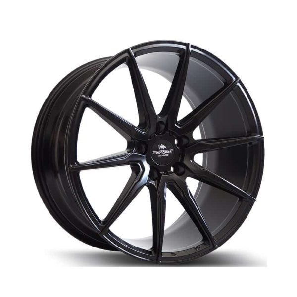 Forzza City Satin Black 800 alloy wheel