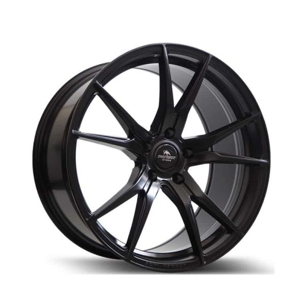Forzza Ultra Satin Black 800 alloy wheel