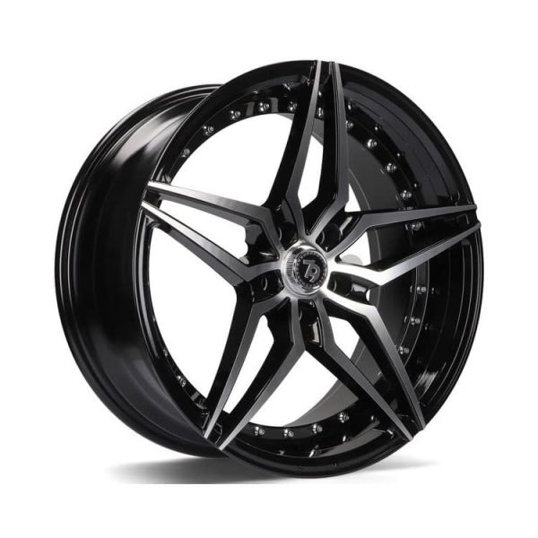 Seventy9 SV-AR Black Polished Face alloy wheel
