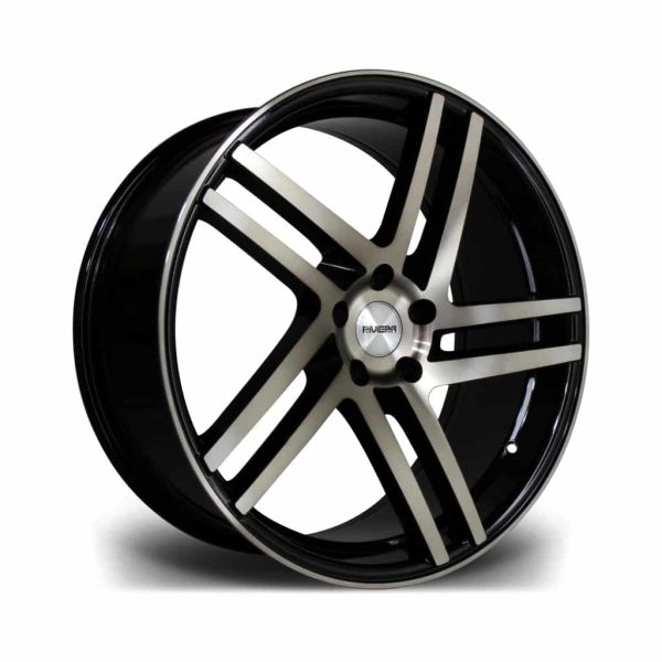 Riviera Twist Black Bronze 1024 Angle alloy wheel