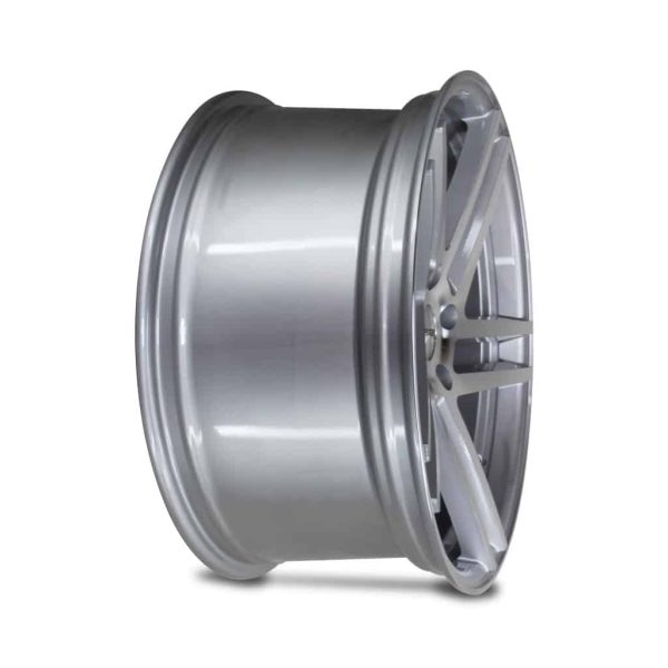 Riviera Twist Silver Polished 1024 Concave alloy wheel