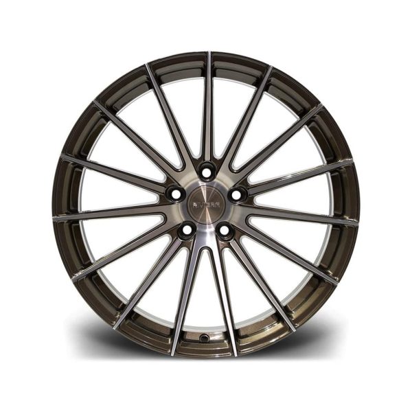 Riviera RF105 Bronze Double Dark Tint Face 1024 alloy wheel