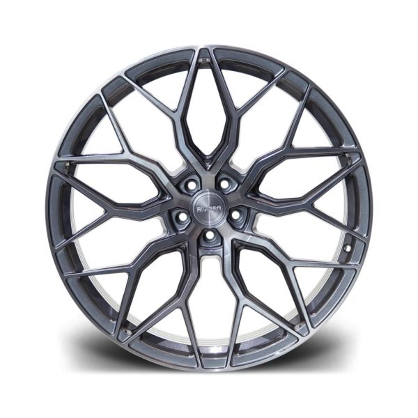 Riviera RF108 Carbon Grigio Flat 1024 alloy wheel