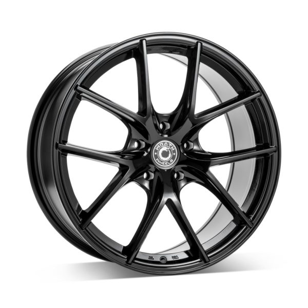Wrath WF11 Gloss Black 1 alloy wheel