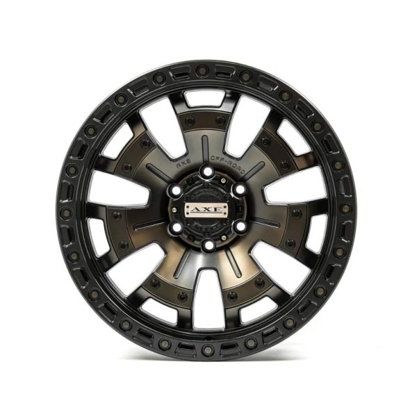 Axe AT6 Bronze Black angle 2 alloy wheel