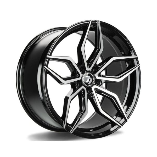 Seventy9 SCF-D Black Polished Face alloy wheel